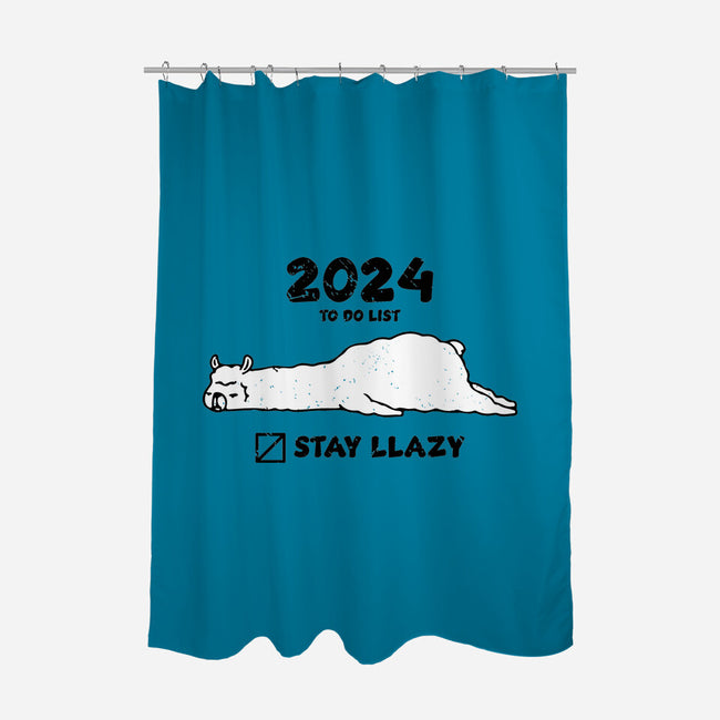 Stay Llazy-None-Polyester-Shower Curtain-turborat14