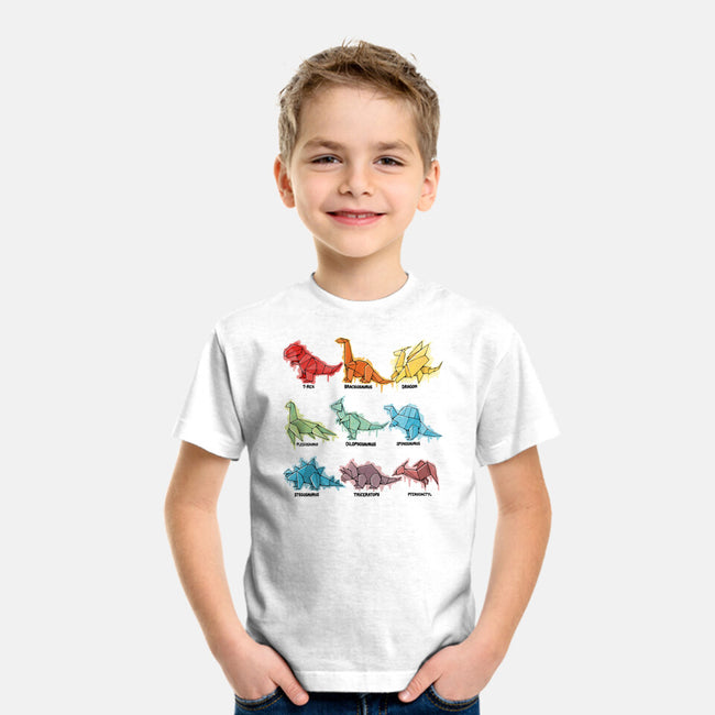 Origami Saurs-Youth-Basic-Tee-Vallina84