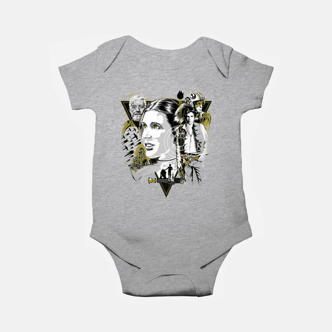 Classic Trilogy-Baby-Basic-Onesie-CappO