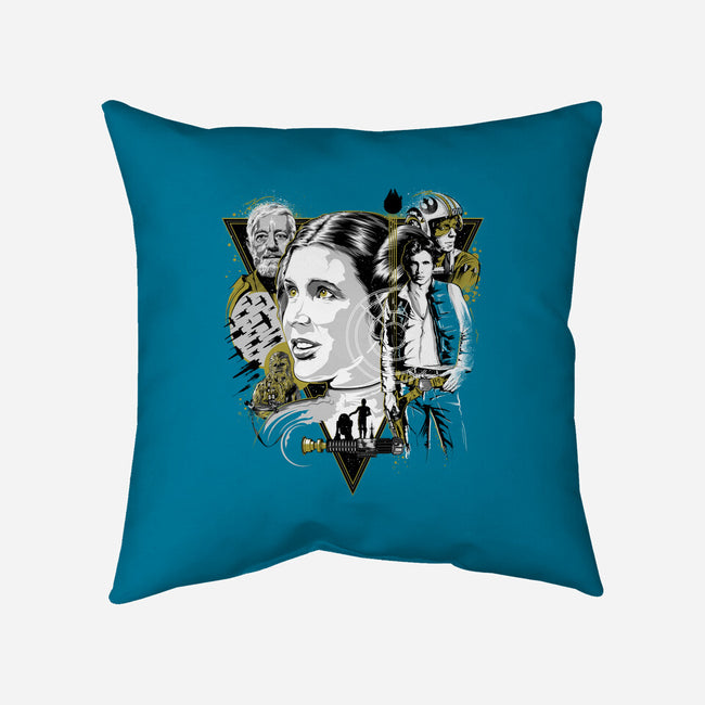 Classic Trilogy-None-Removable Cover-Throw Pillow-CappO