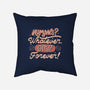 Humans Whatever Cats Forever-None-Removable Cover w Insert-Throw Pillow-tobefonseca