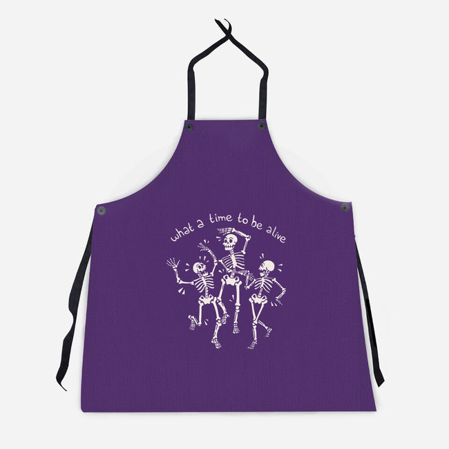 A Time To Be Alive-Unisex-Kitchen-Apron-tobefonseca
