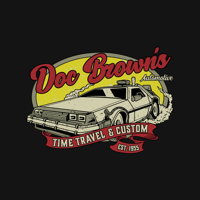 Doc's Automotive-None-Polyester-Shower Curtain-retrodivision