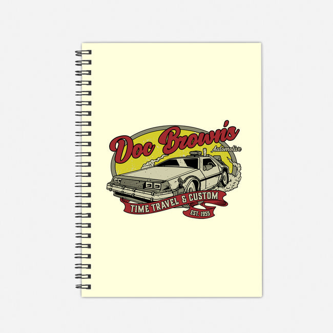 Doc's Automotive-None-Dot Grid-Notebook-retrodivision