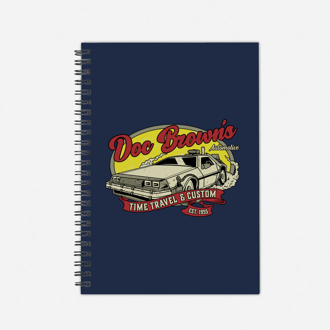 Doc's Automotive-None-Dot Grid-Notebook-retrodivision