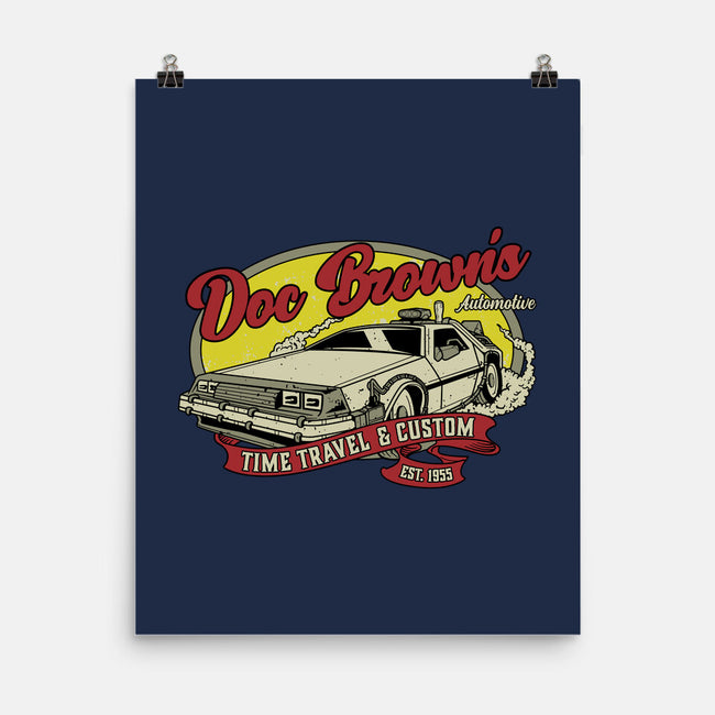Doc's Automotive-None-Matte-Poster-retrodivision