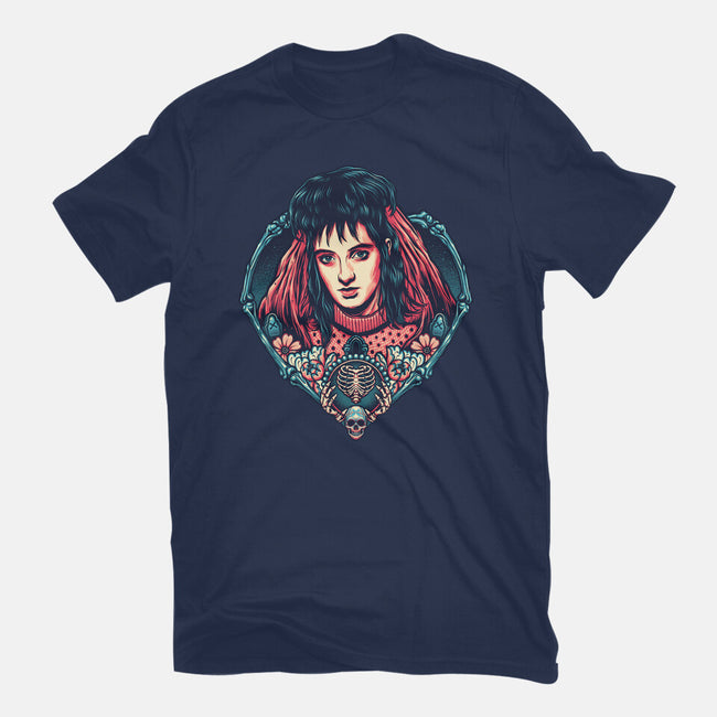 The Red Bride-Womens-Basic-Tee-momma_gorilla