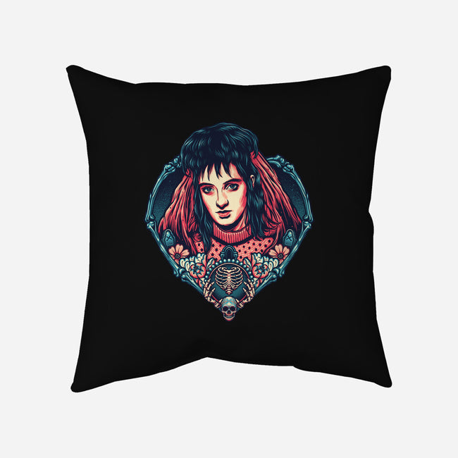 The Red Bride-None-Removable Cover-Throw Pillow-momma_gorilla
