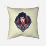 The Red Bride-None-Removable Cover-Throw Pillow-momma_gorilla