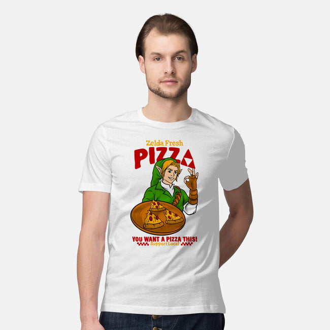 Fresh Pizza-Mens-Premium-Tee-spoilerinc