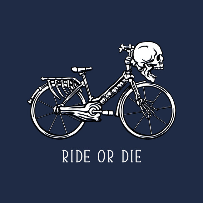 Bike Skeleton-None-Stretched-Canvas-tobefonseca