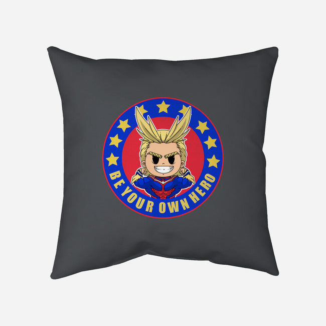 Be Your Own Hero-None-Non-Removable Cover w Insert-Throw Pillow-Tri haryadi