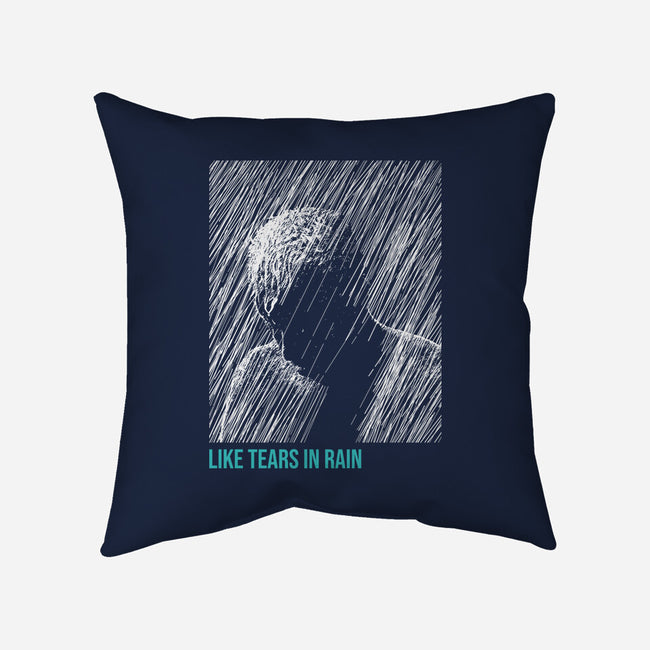 Like Tears In Rain-None-Removable Cover-Throw Pillow-Tronyx79