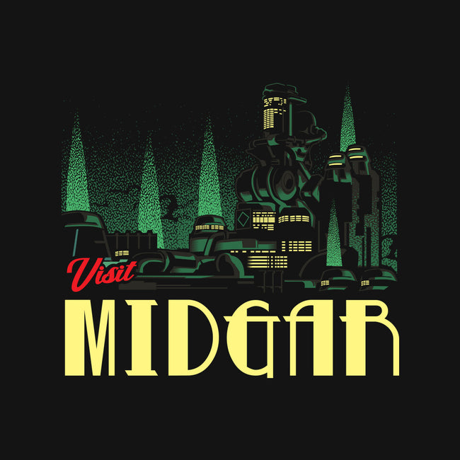 Visit Midgar-None-Fleece-Blanket-arace