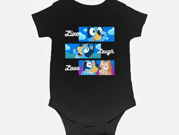 Live Laugh Love Bluey