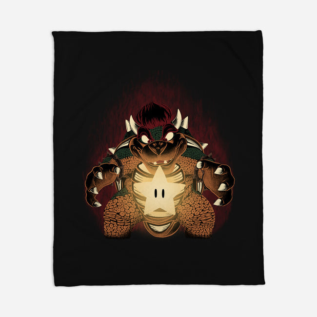 Bowser Star-None-Fleece-Blanket-rmatix