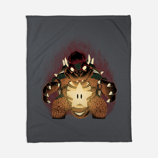 Bowser Star-None-Fleece-Blanket-rmatix