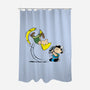Flashkick Peanuts-None-Polyester-Shower Curtain-arace