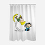 Flashkick Peanuts-None-Polyester-Shower Curtain-arace