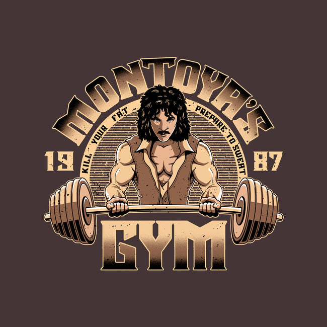 Montoya's Gym-Womens-Basic-Tee-retrodivision