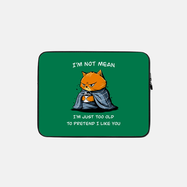 I'm Just Too Old-None-Zippered-Laptop Sleeve-fanfabio