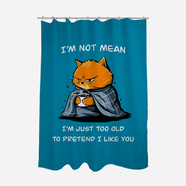 I'm Just Too Old-None-Polyester-Shower Curtain-fanfabio