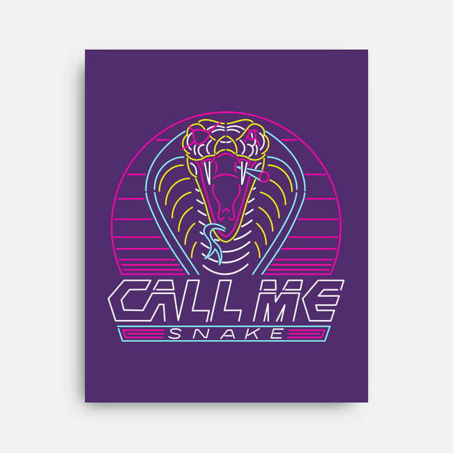 Call Me Snake-None-Stretched-Canvas-rocketman_art