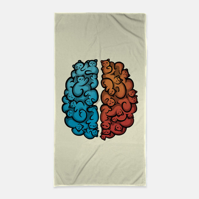 Cats In My Mind-None-Beach-Towel-erion_designs
