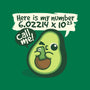 Call Me Avocado Number-iPhone-Snap-Phone Case-NemiMakeit