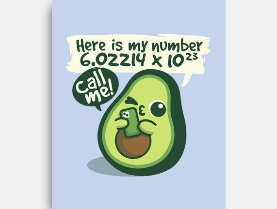 Call Me Avocado Number