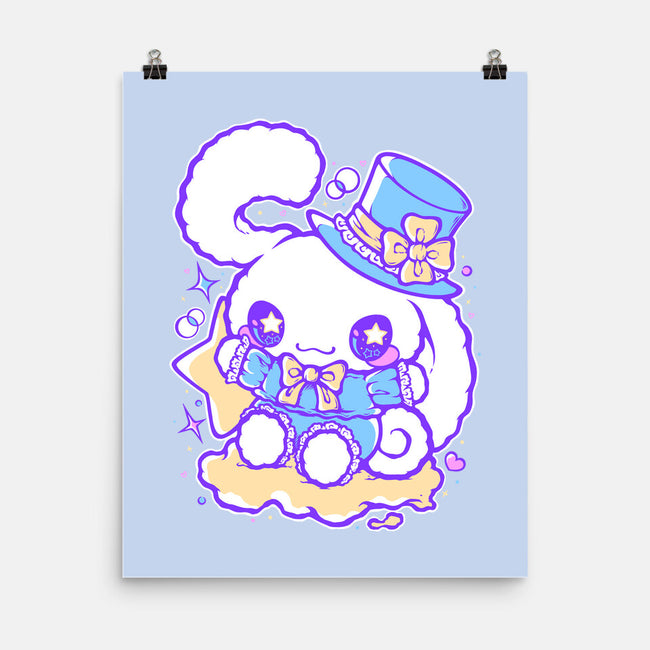 Cinnamoroll In The Clouds-None-Matte-Poster-Panchi Art