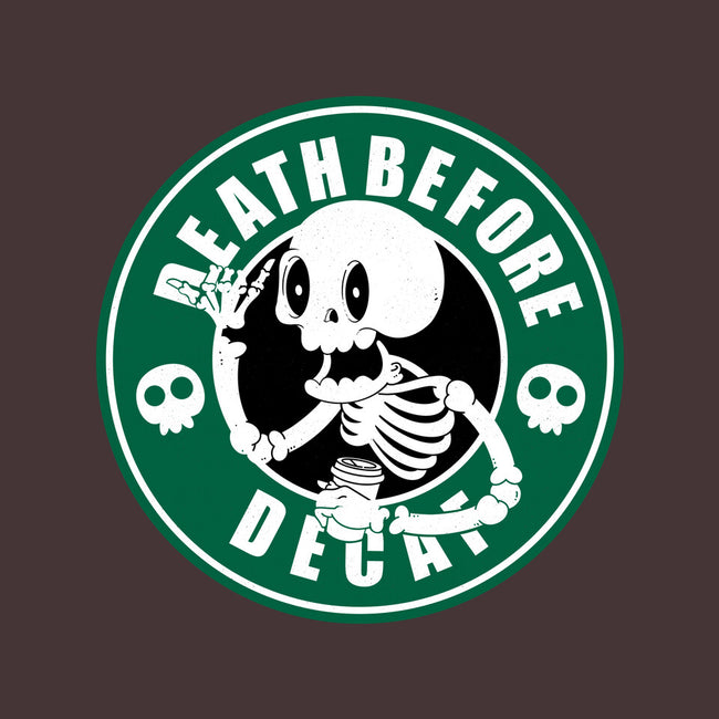 Death Over Decaf-None-Glossy-Sticker-Tri haryadi