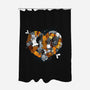 Valentine Puppies-None-Polyester-Shower Curtain-Vallina84