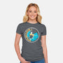 Heeler's Gym-Womens-Fitted-Tee-retrodivision