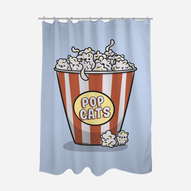 Pop Cats-None-Polyester-Shower Curtain-Claudia