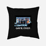 Fight Game Over-None-Removable Cover w Insert-Throw Pillow-zascanauta