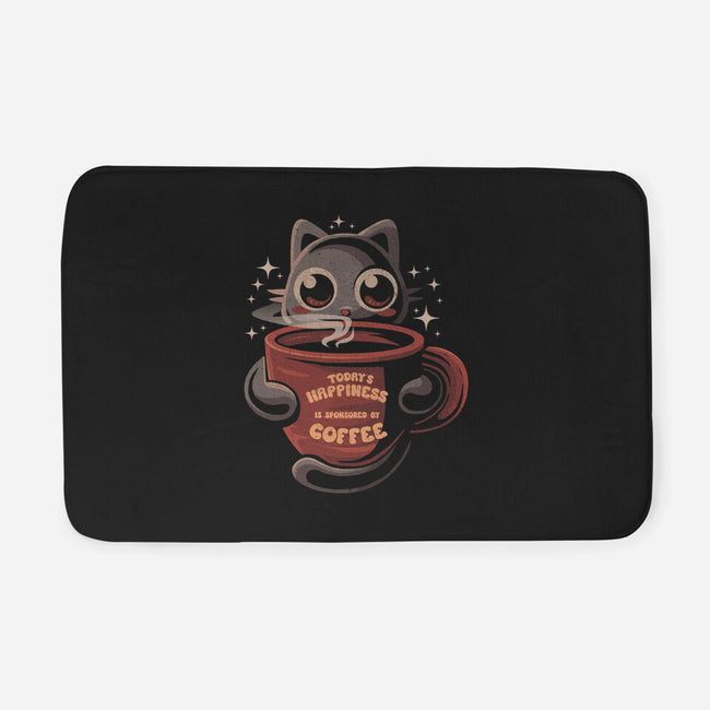 Happiness Sponsored By Coffee-None-Memory Foam-Bath Mat-erion_designs