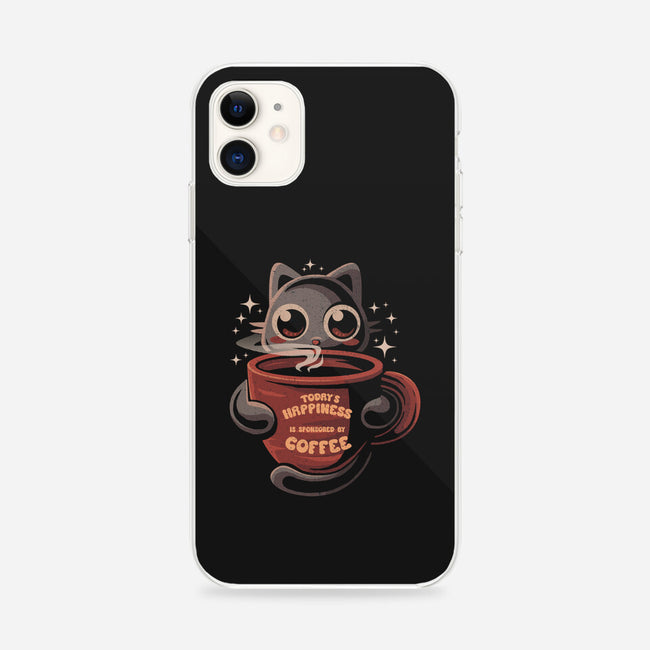 Happiness Sponsored By Coffee-iPhone-Snap-Phone Case-erion_designs