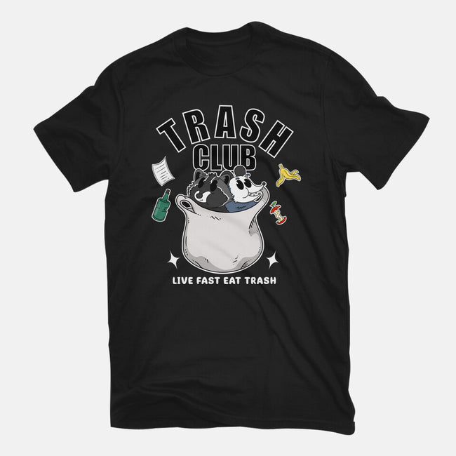 Trash Panda Club-Womens-Basic-Tee-Tri haryadi