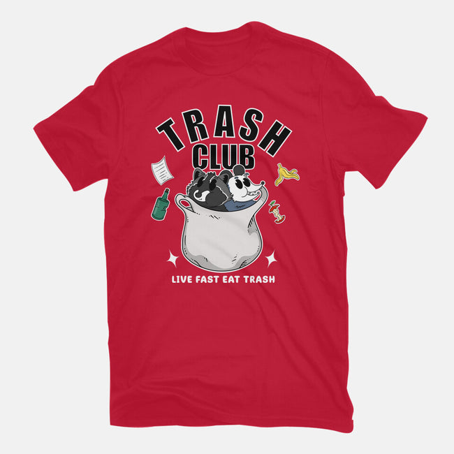 Trash Panda Club-Unisex-Basic-Tee-Tri haryadi