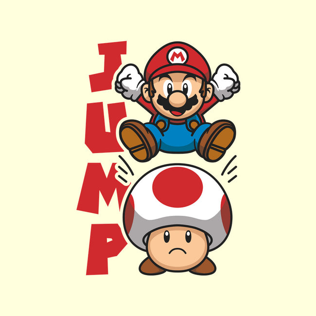 Toad Jump-Mens-Basic-Tee-Astoumix