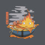 Calcifer Ramen-None-Glossy-Sticker-Claudia