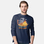 Calcifer Ramen-Mens-Long Sleeved-Tee-Claudia