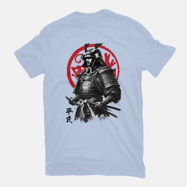 Samurai Clan Taira-Unisex-Basic-Tee-DrMonekers