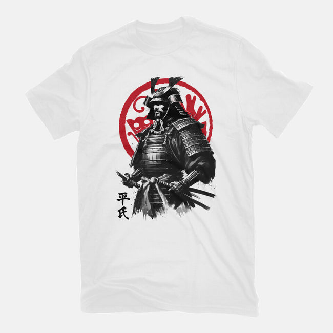 Samurai Clan Taira-Unisex-Basic-Tee-DrMonekers