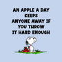 An Apple A Day-None-Matte-Poster-drbutler