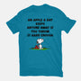 An Apple A Day-Womens-Fitted-Tee-drbutler