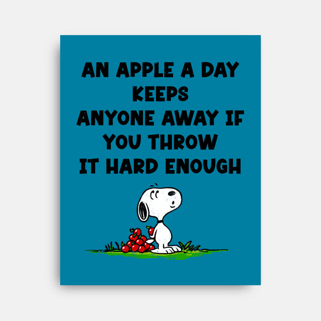 An Apple A Day-None-Stretched-Canvas-drbutler