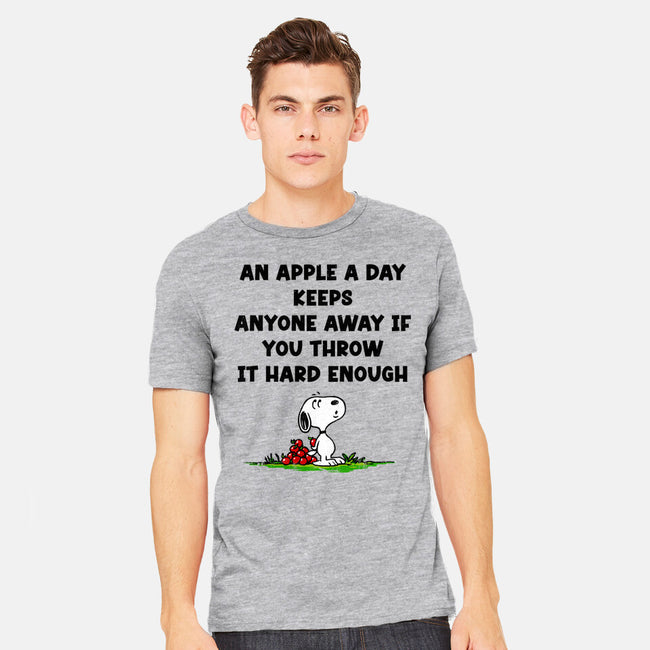 An Apple A Day-Mens-Heavyweight-Tee-drbutler