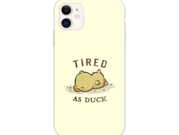 Tired As Duck
